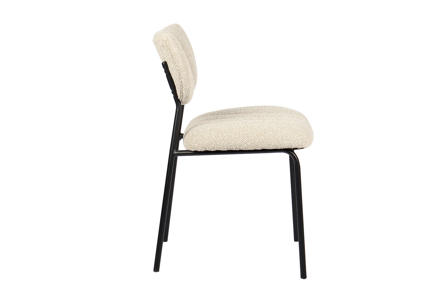 Rousseau - Stoel Antura Stof Beige - 77x46x53 cm