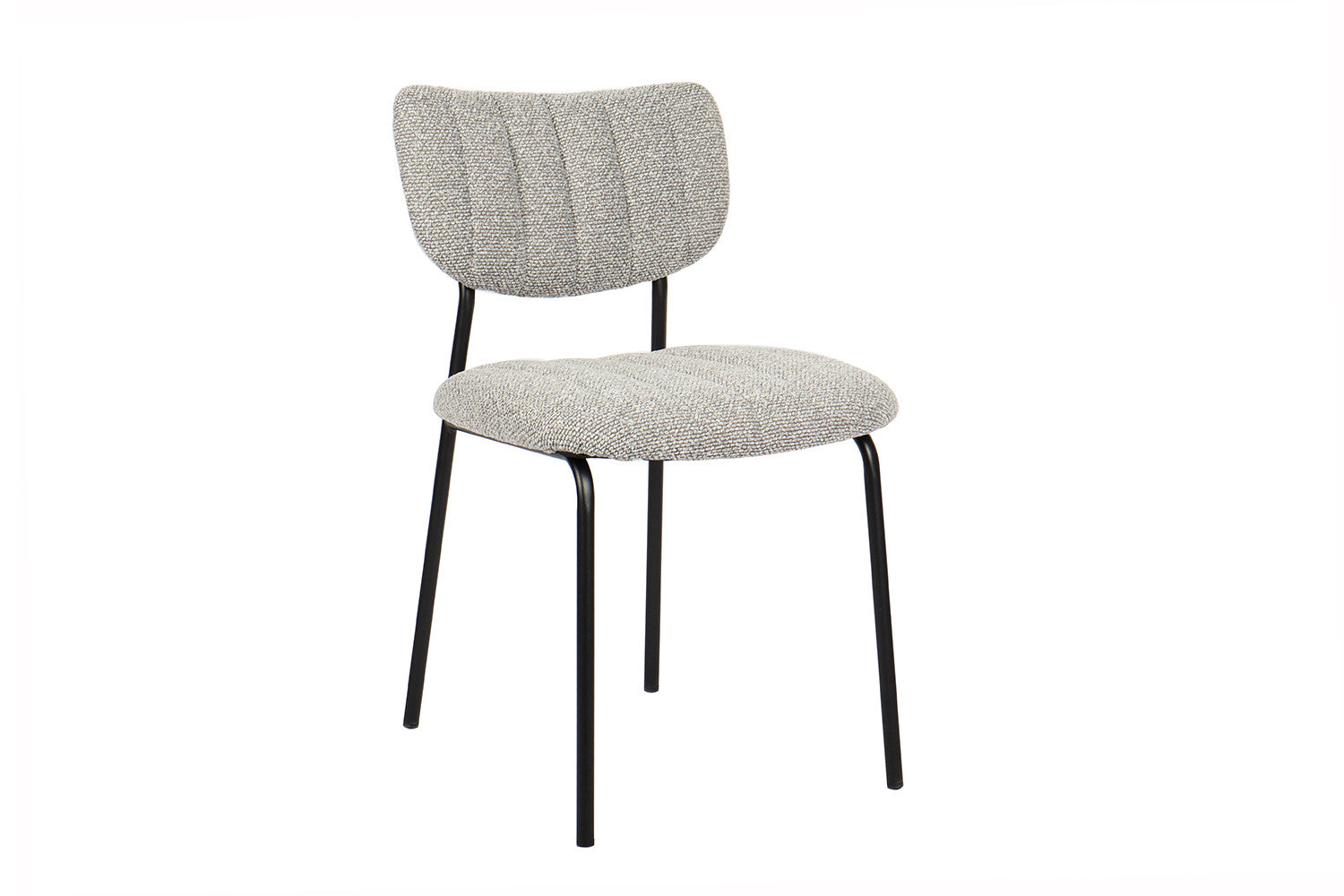 Rousseau - Stoel Antura Stof Lichtgrijs - 77x46x53 cm