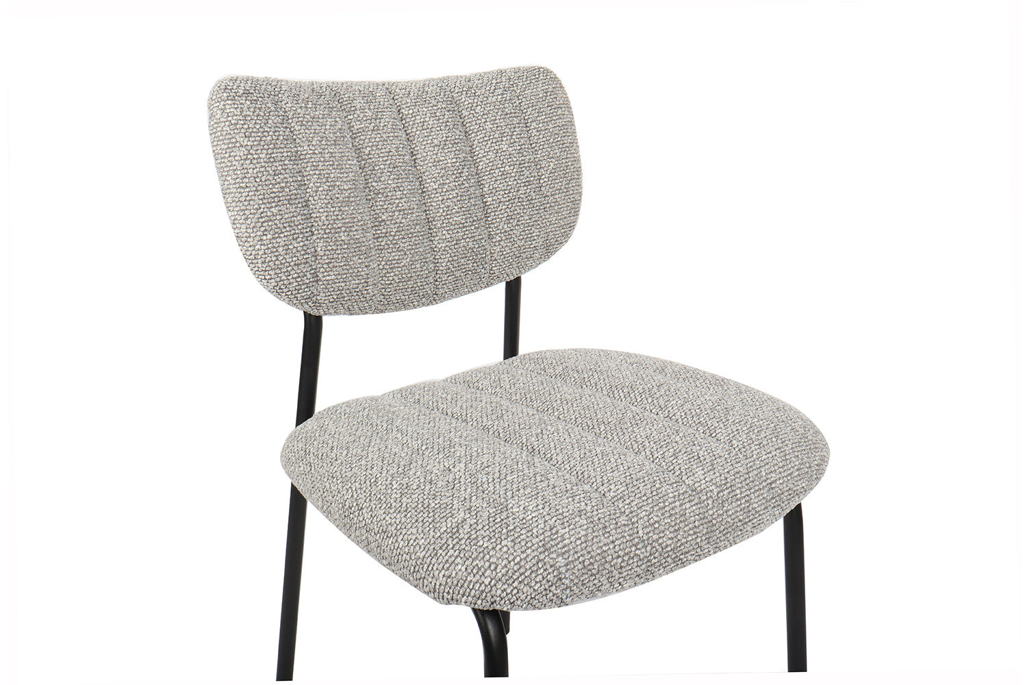 Rousseau - Stoel Antura Stof Lichtgrijs - 77x46x53 cm