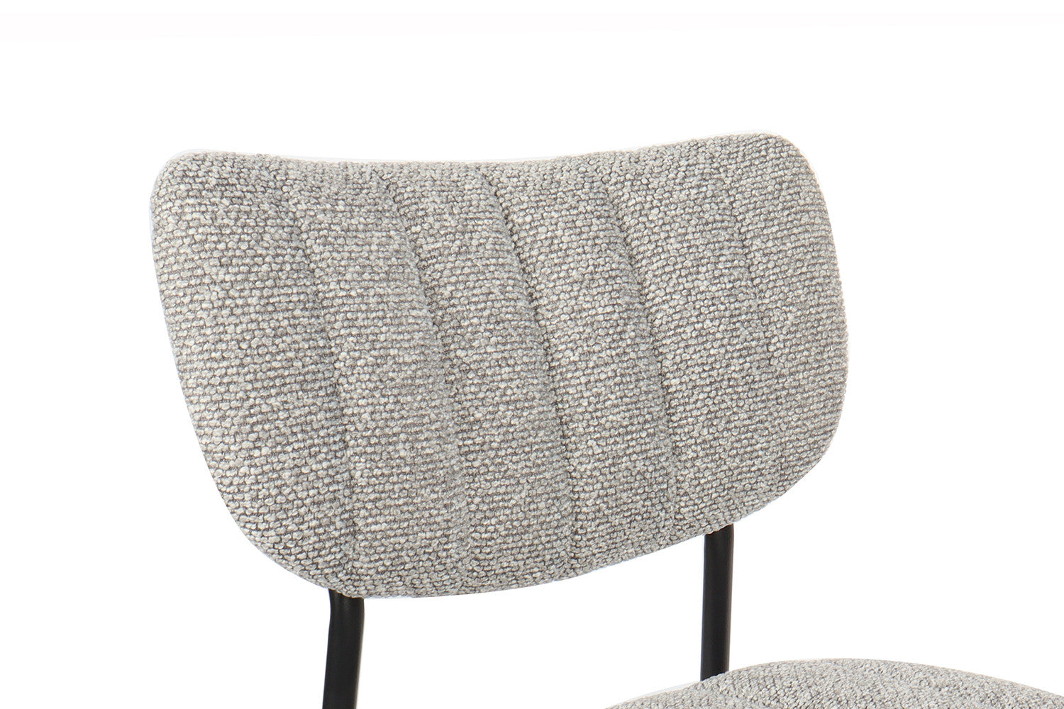 Rousseau - Stoel Antura Stof Lichtgrijs - 77x46x53 cm