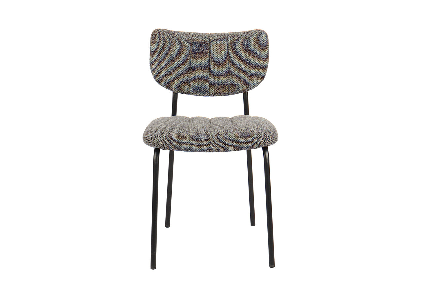 Rousseau - Chaise Antura Tissu Gris Foncé - 77x46x53 cm