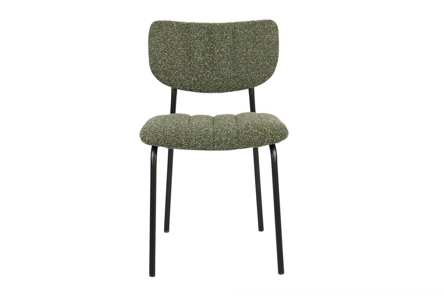 Rousseau - Chaise Antura Tissu Vert - 77x46x53 cm