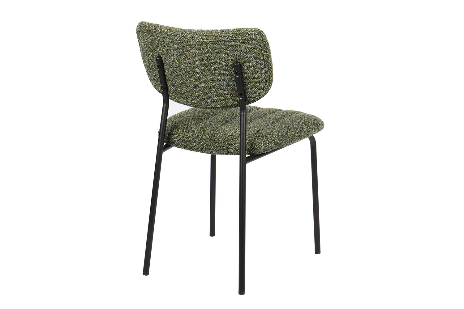 Rousseau - Chaise Antura Tissu Vert - 77x46x53 cm