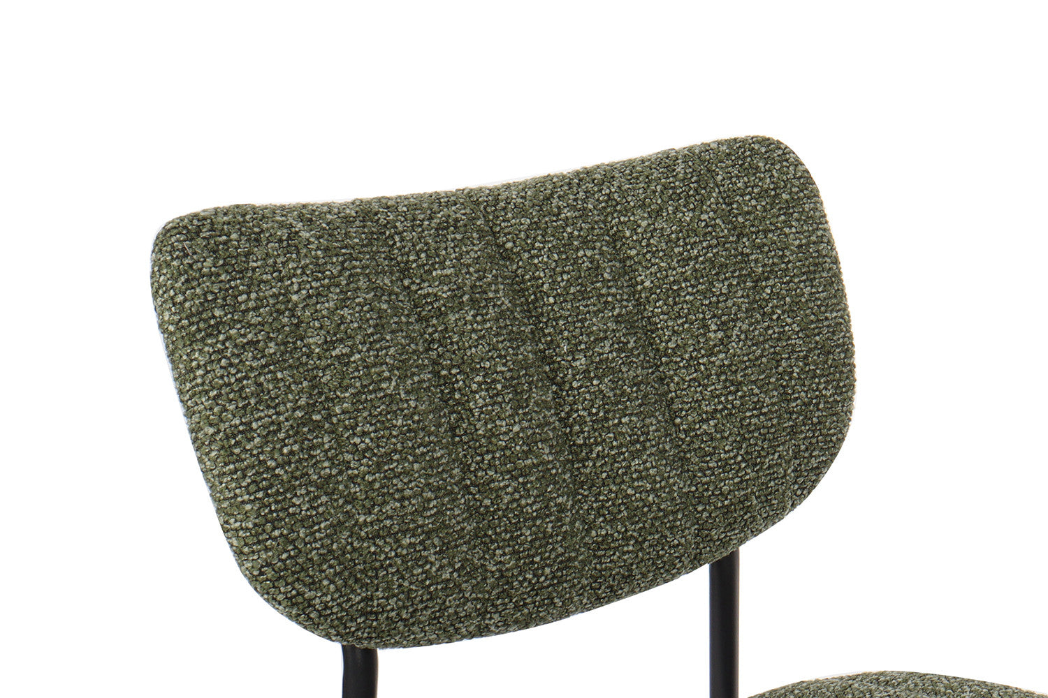 Rousseau - Chaise Antura Tissu Vert - 77x46x53 cm