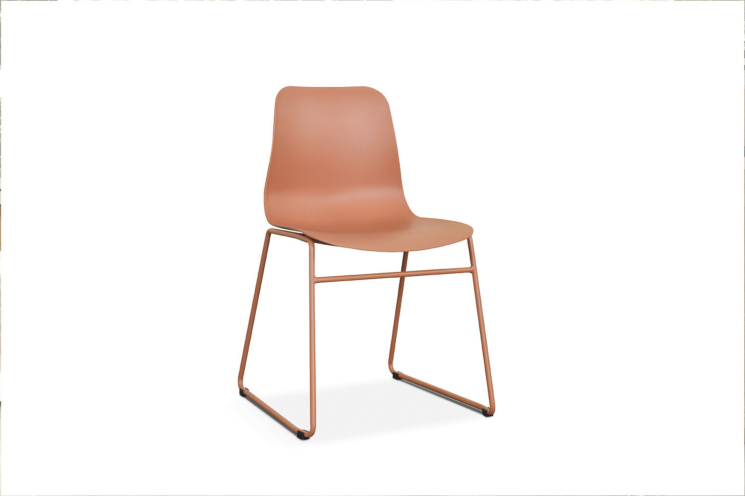 Rousseau - Stoel Marie PP Terracotta - 81x52x44 cm