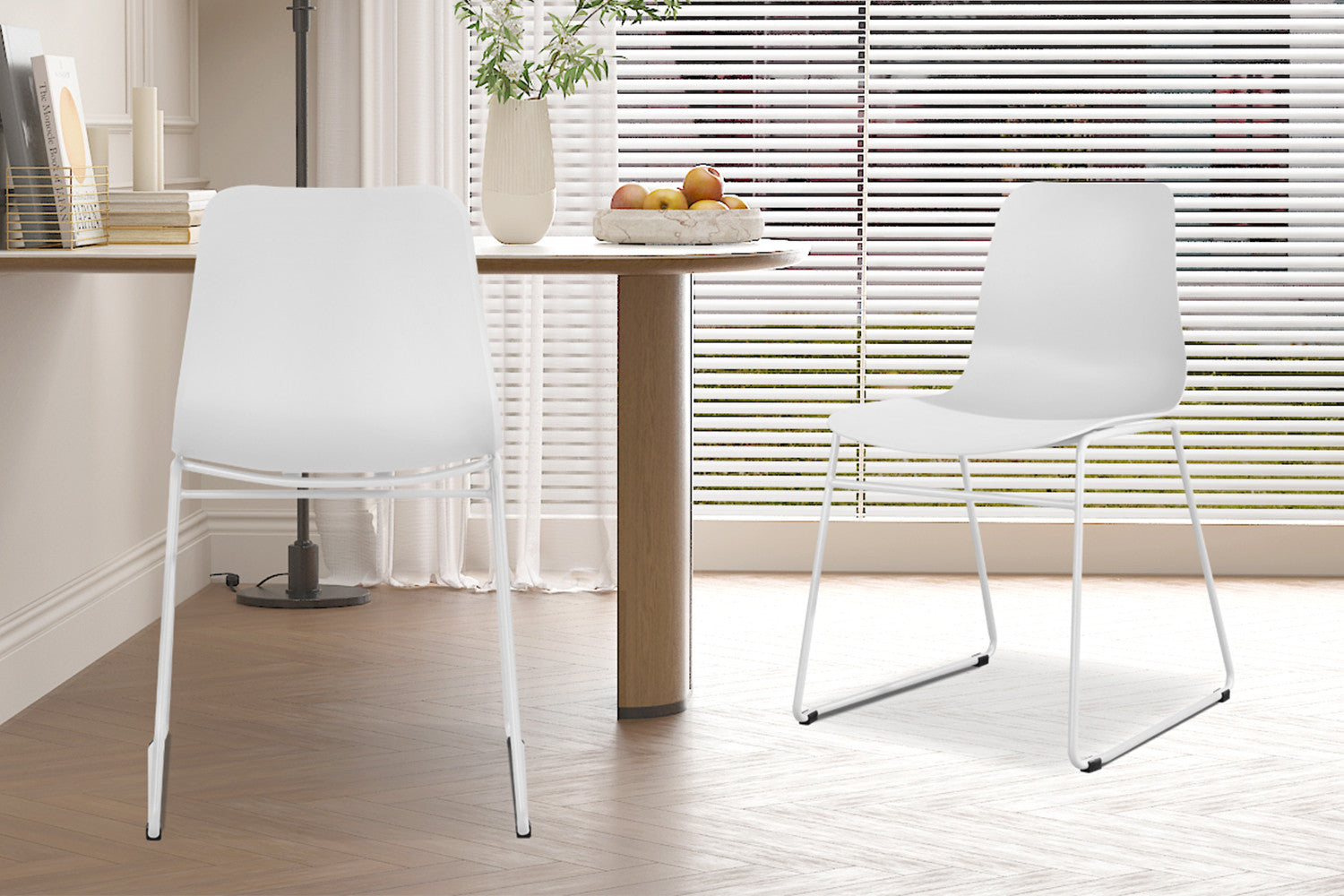 Rousseau - Stoel Marie PP Wit - 81x52x44 cm