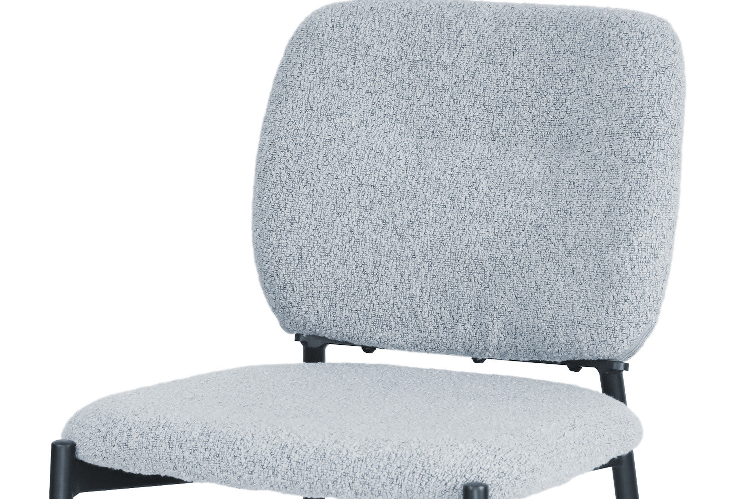 Rousseau - Stoel Sophia Stof Lichtgrijs - 81x47x56 cm