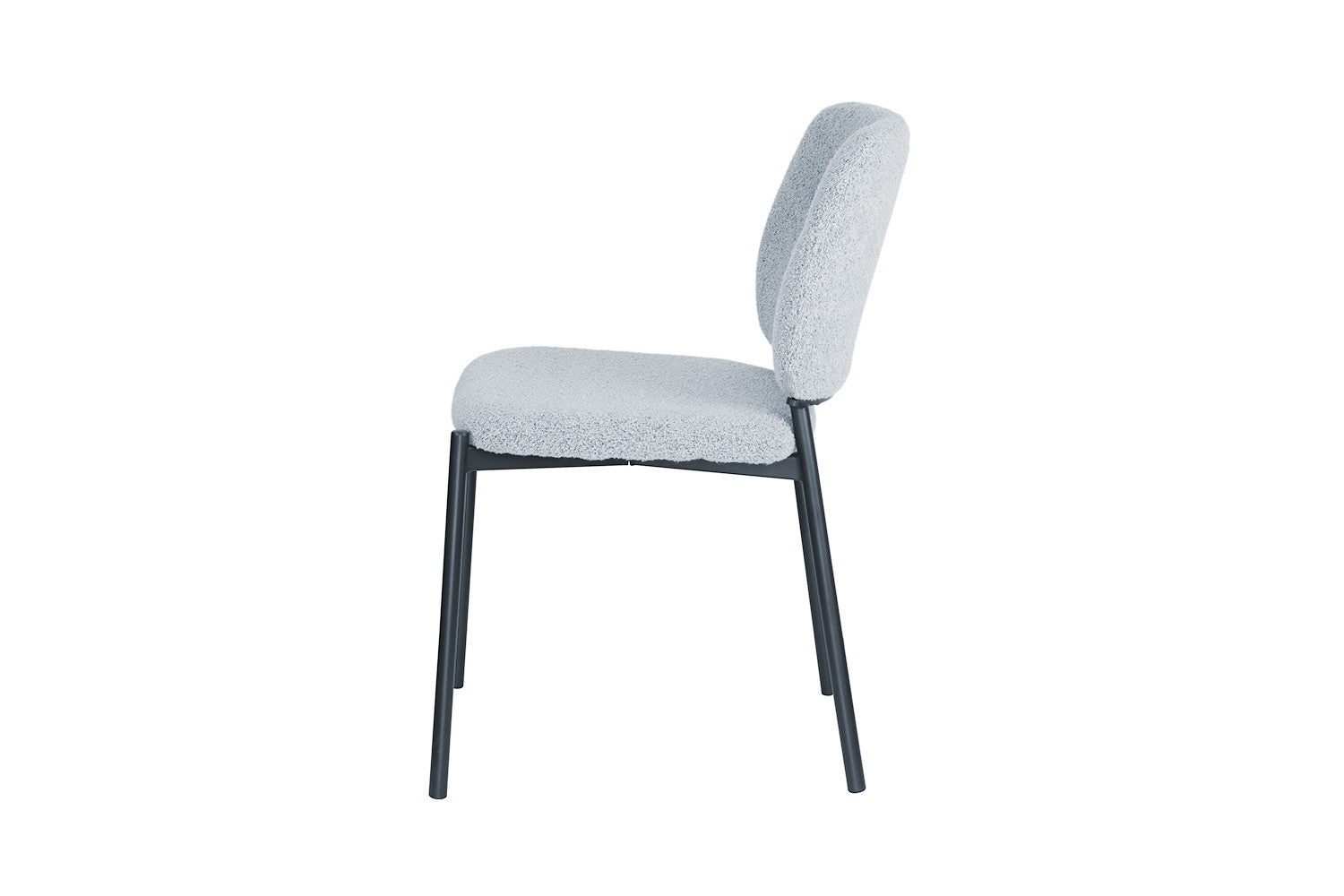 Rousseau - Stoel Sophia Stof Lichtgrijs - 81x47x56 cm