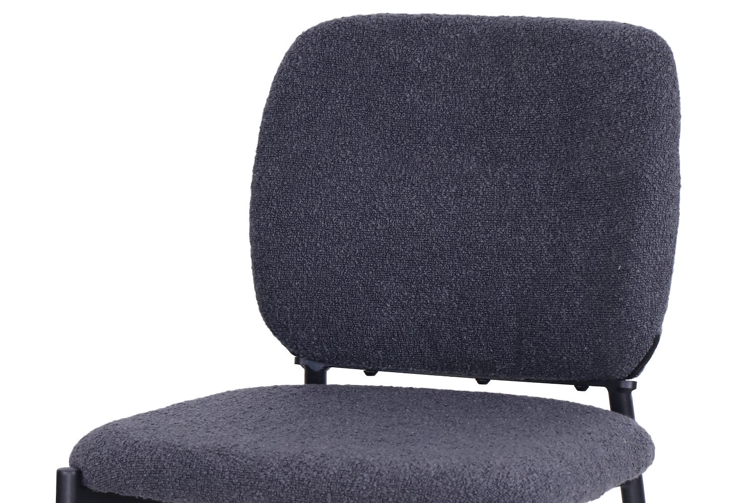 Rousseau - Stoel Sophia Stof Donkergrijs - 81x47x56 cm