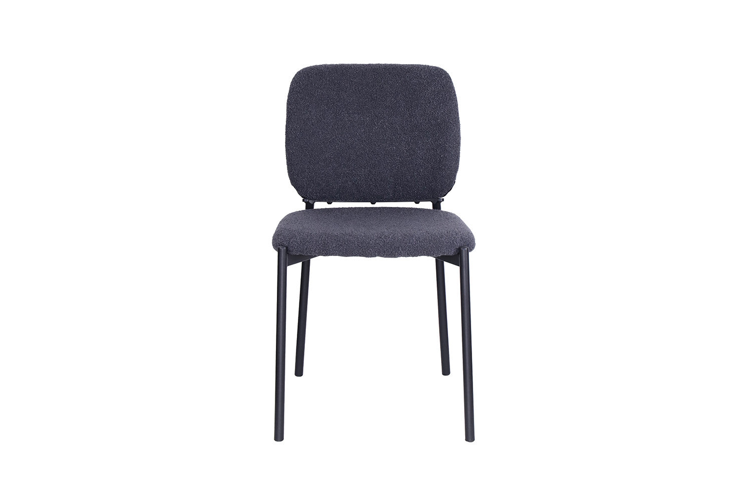 Rousseau - Stoel Sophia Stof Donkergrijs - 81x47x56 cm