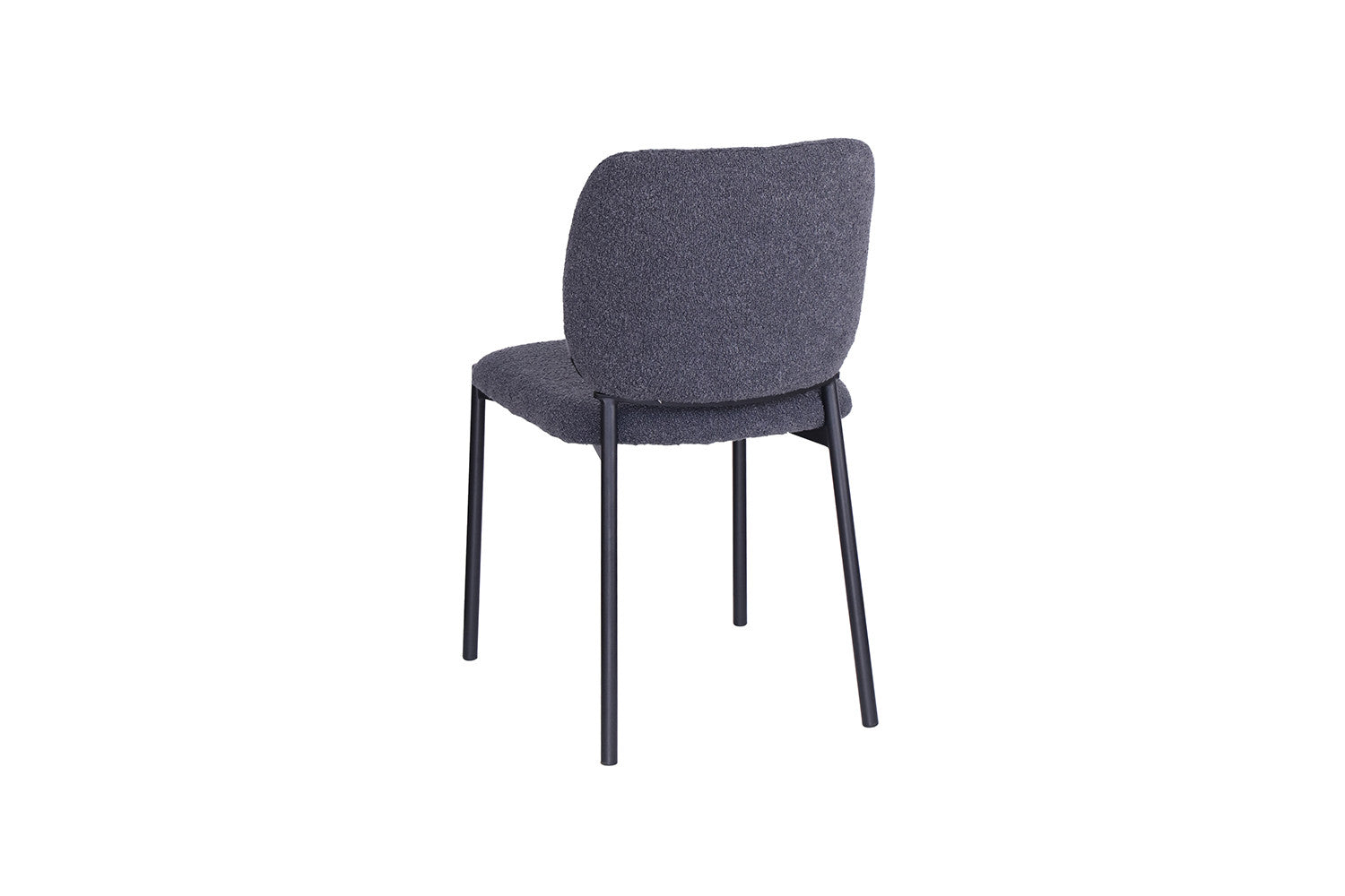 Rousseau - Stoel Sophia Stof Donkergrijs - 81x47x56 cm