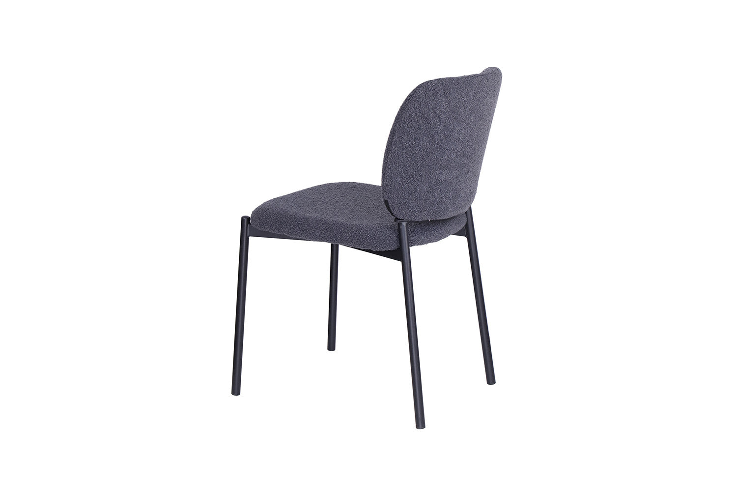Rousseau - Stoel Sophia Stof Donkergrijs - 81x47x56 cm