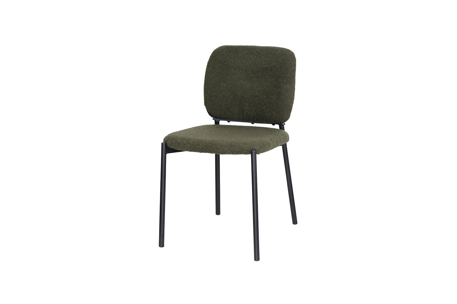 Rousseau - Stoel Sophia Stof Groen - 81x47x56 cm