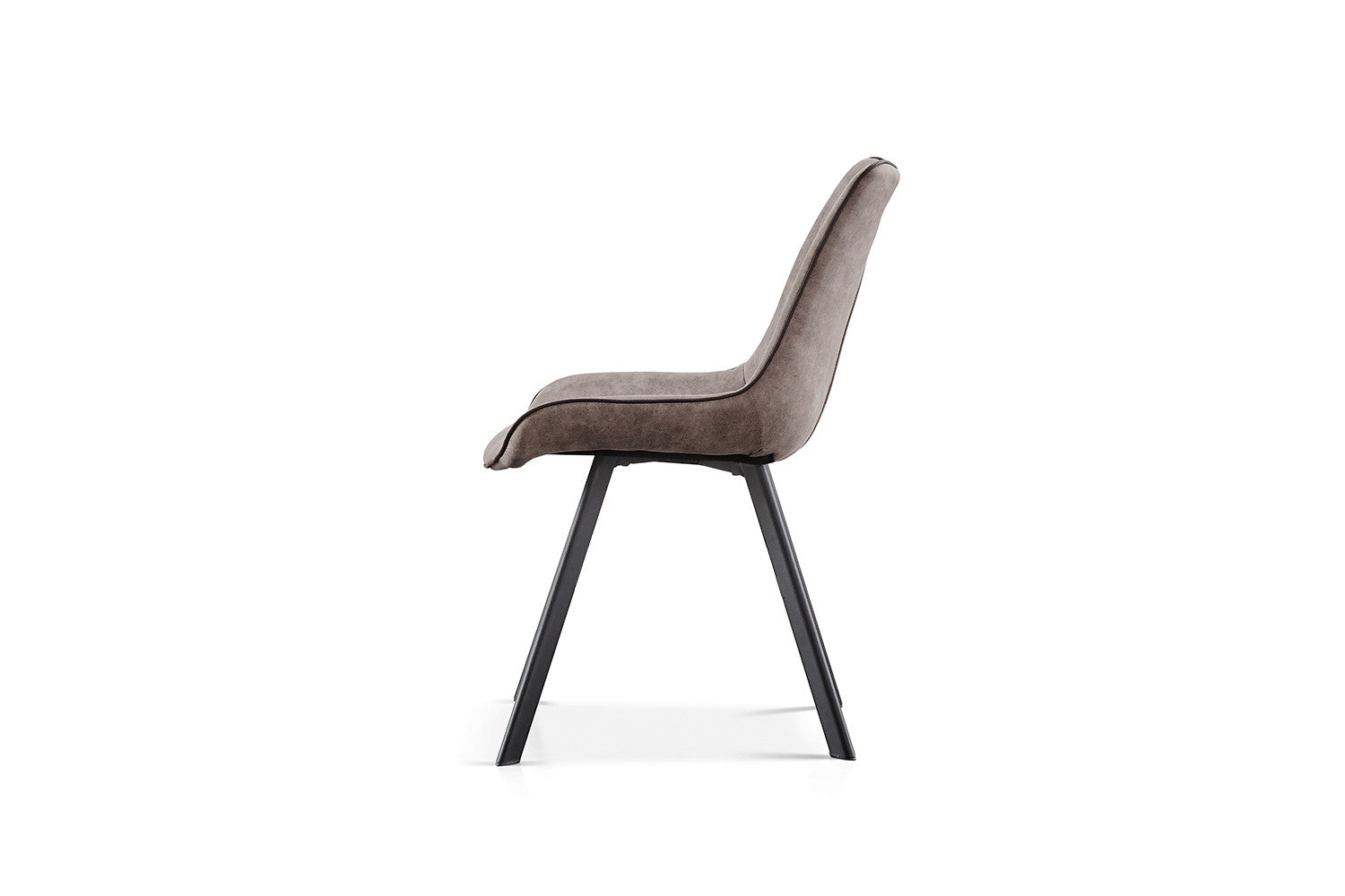 Rousseau - Stoel Pablo Micro fiber PU Grijs - 87x54x63 cm