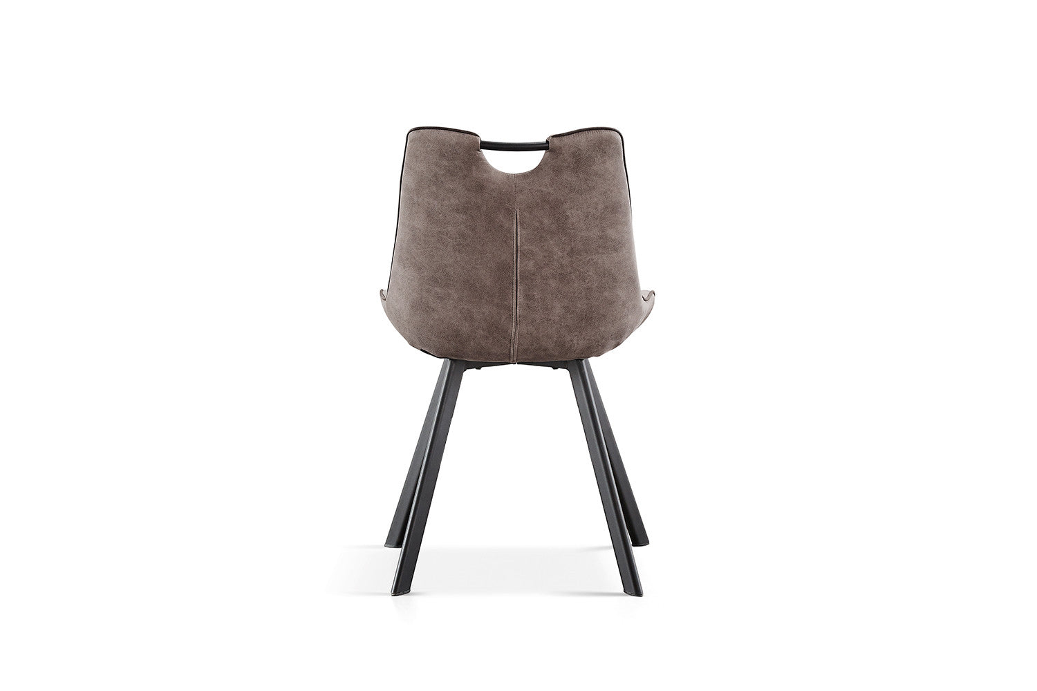 Rousseau - Stoel Pablo Micro fiber PU Grijs - 87x54x63 cm