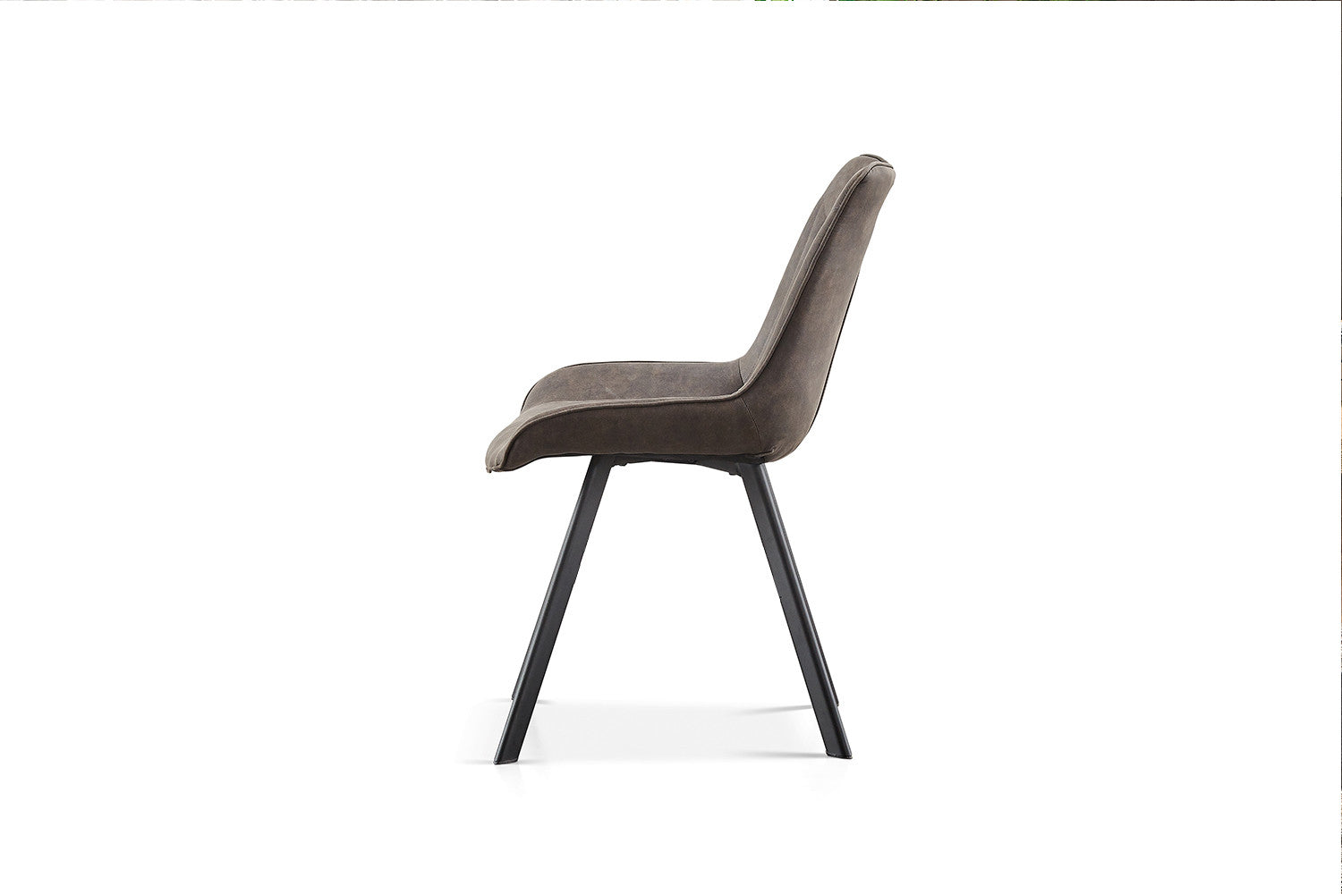 Rousseau - Stoel Pablo Micro fiber PU Donkergrijs - 87x54x63 cm
