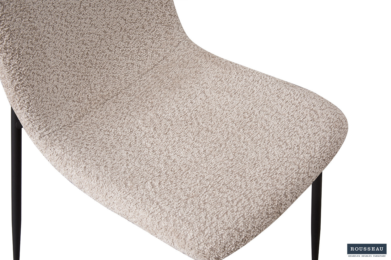 Rousseau - Stoel Alice Boucle - Beige - 81,5x42x57 cm