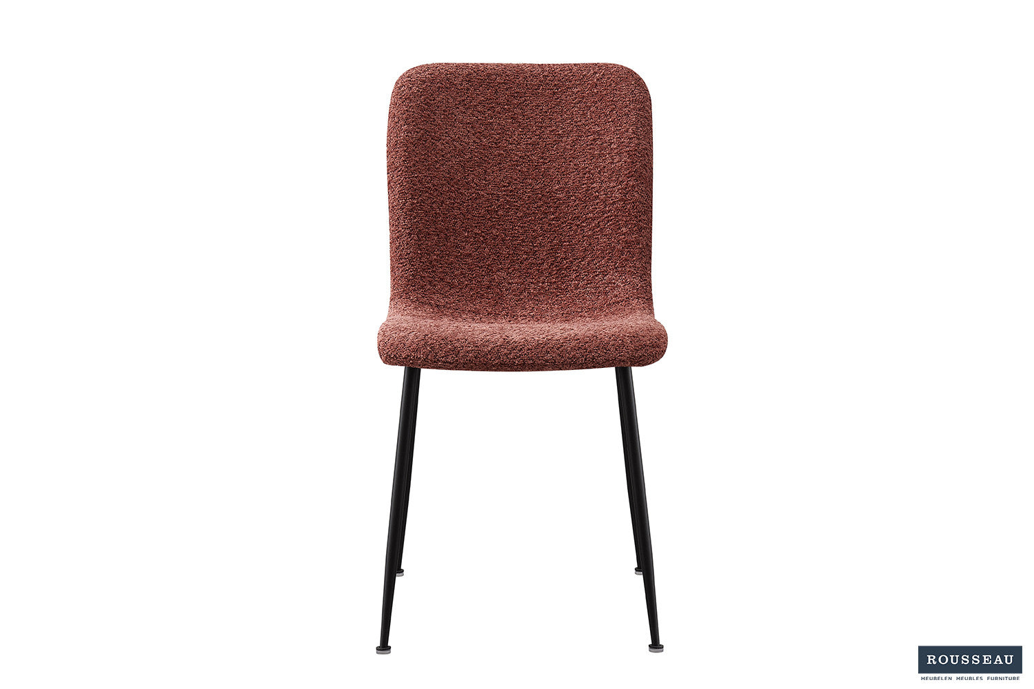 Rousseau - Chaise Alice Boucle - Rose - 81,5x42x57 cm