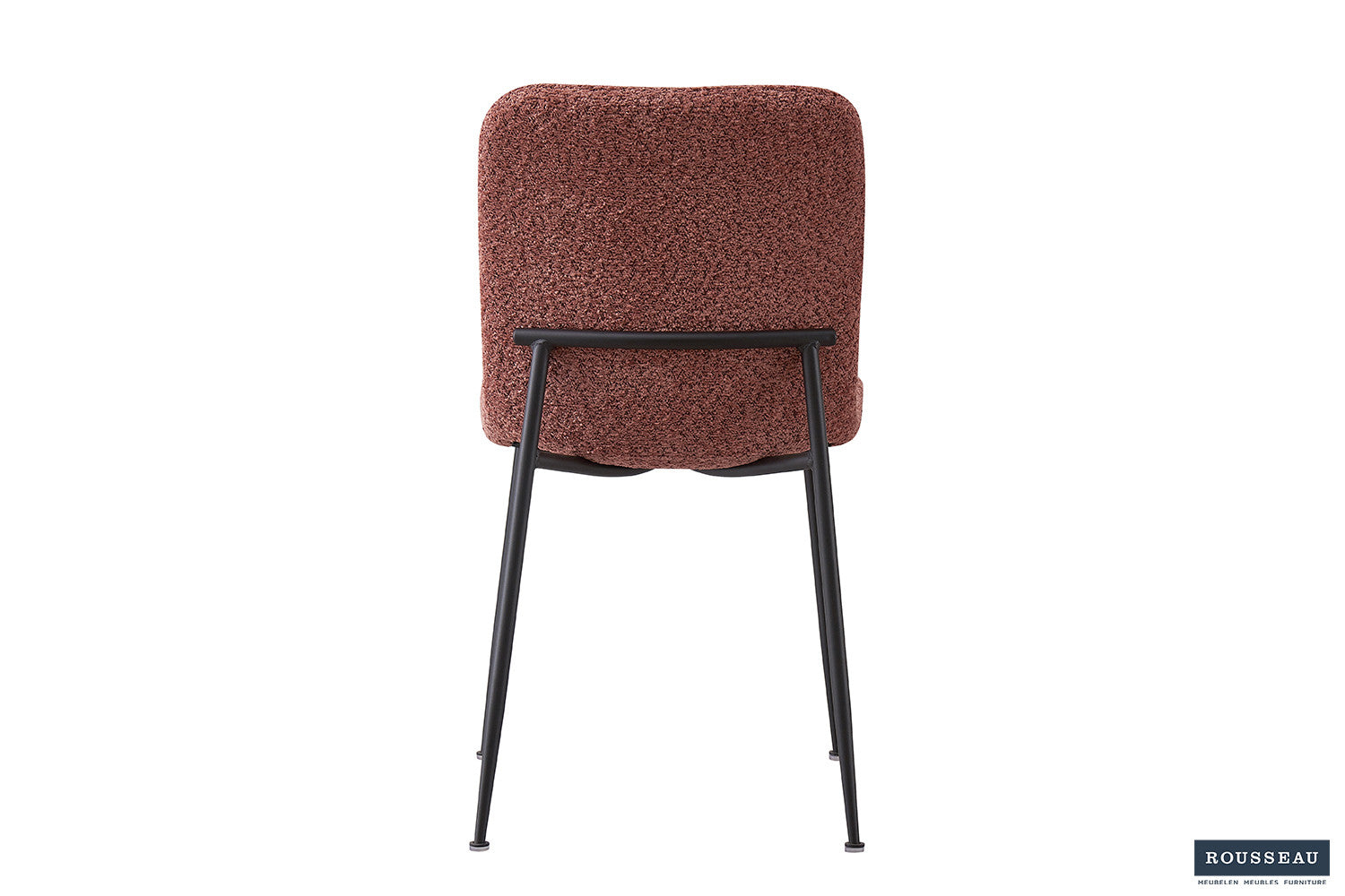 Rousseau - Chaise Alice Boucle - Rose - 81,5x42x57 cm