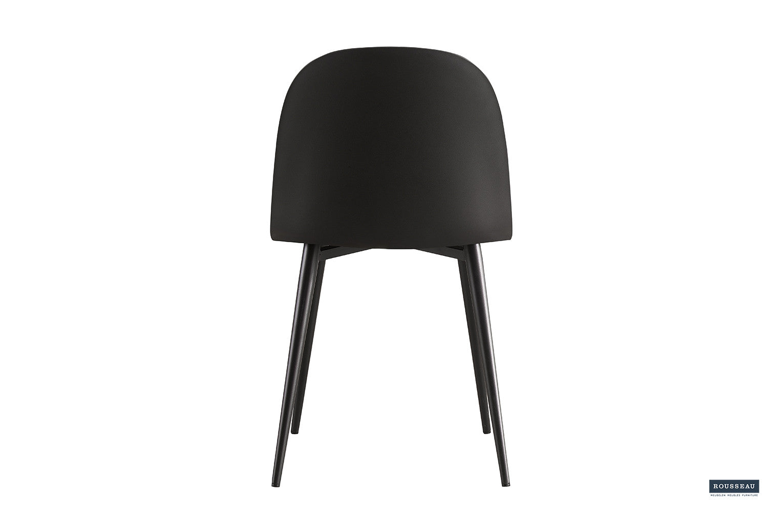 Rousseau - Stoel Jasmin Zitting PP - PU Zwart - 81x51x44 cm