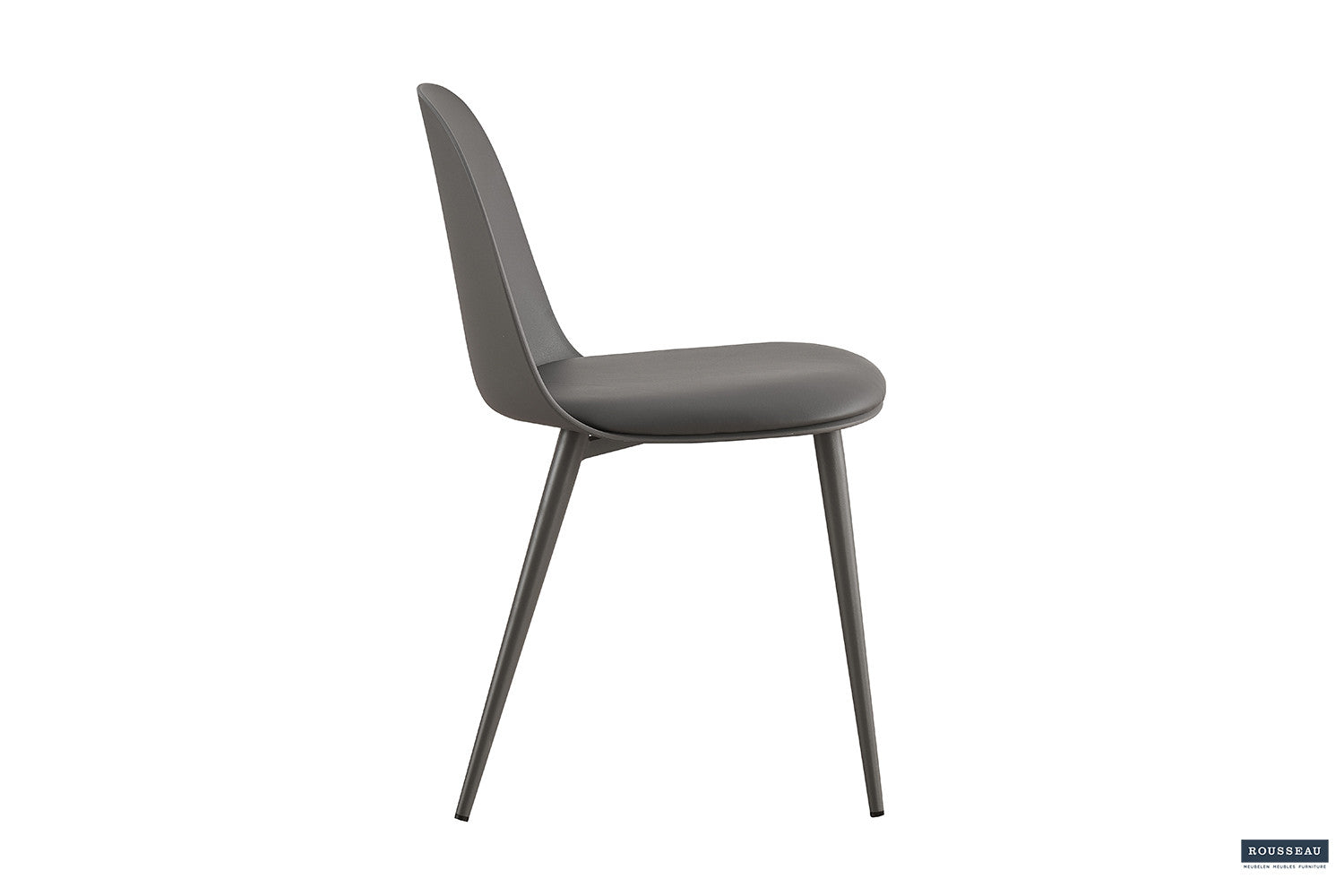 Rousseau - Stoel Jasmin Zitting PP - PU Grijs - 81x51x44 cm