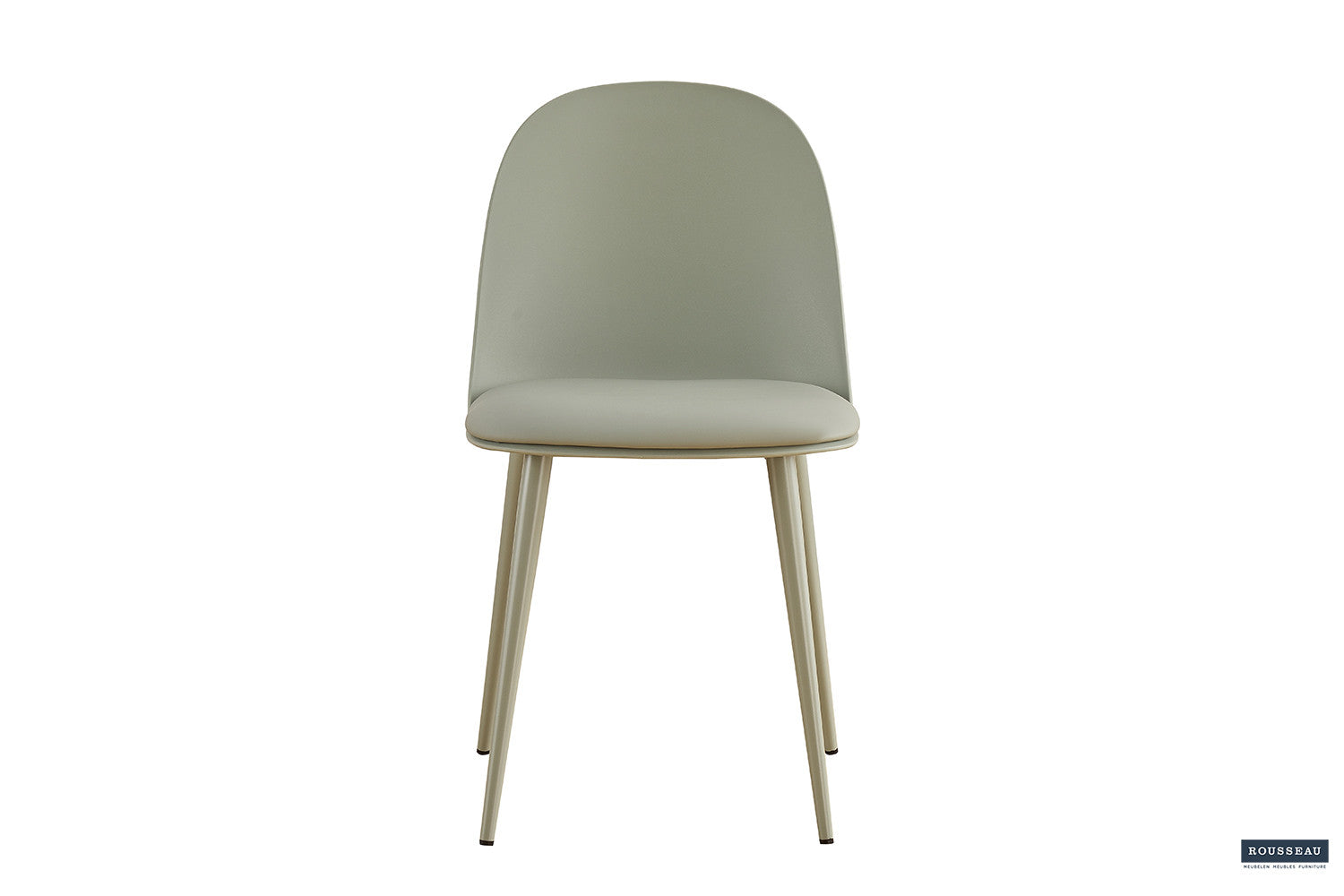 Rousseau - Stoel Jasmin Zitting PP - PU Grijs-groen - 81x51x44 cm