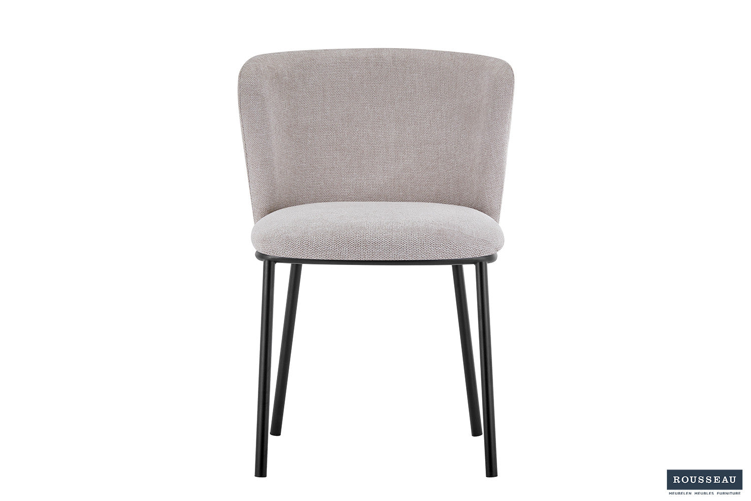 Rousseau - Stoel Arthur Stof Beige - 76x52x54 cm