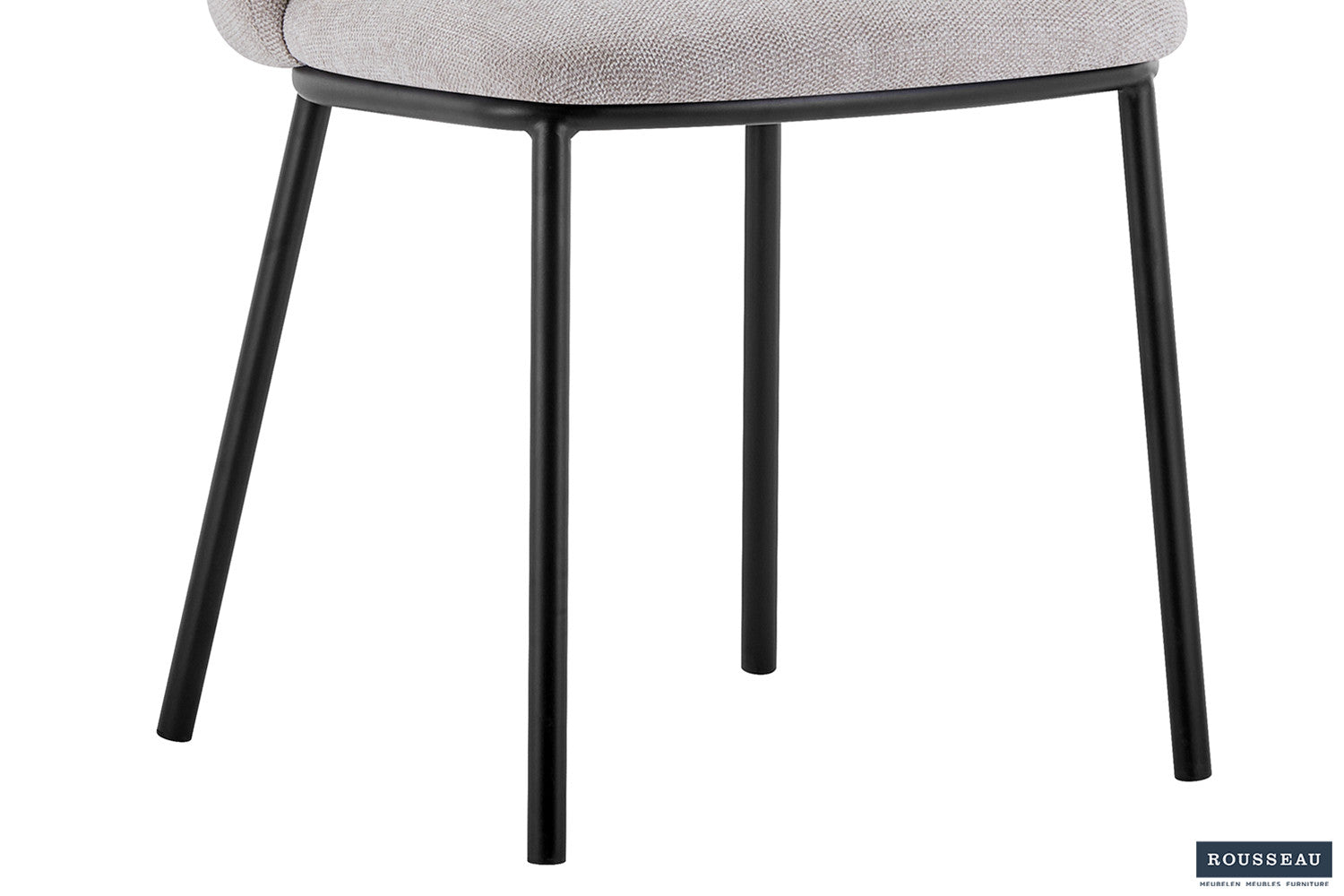Rousseau - Stoel Arthur Stof Beige - 76x52x54 cm