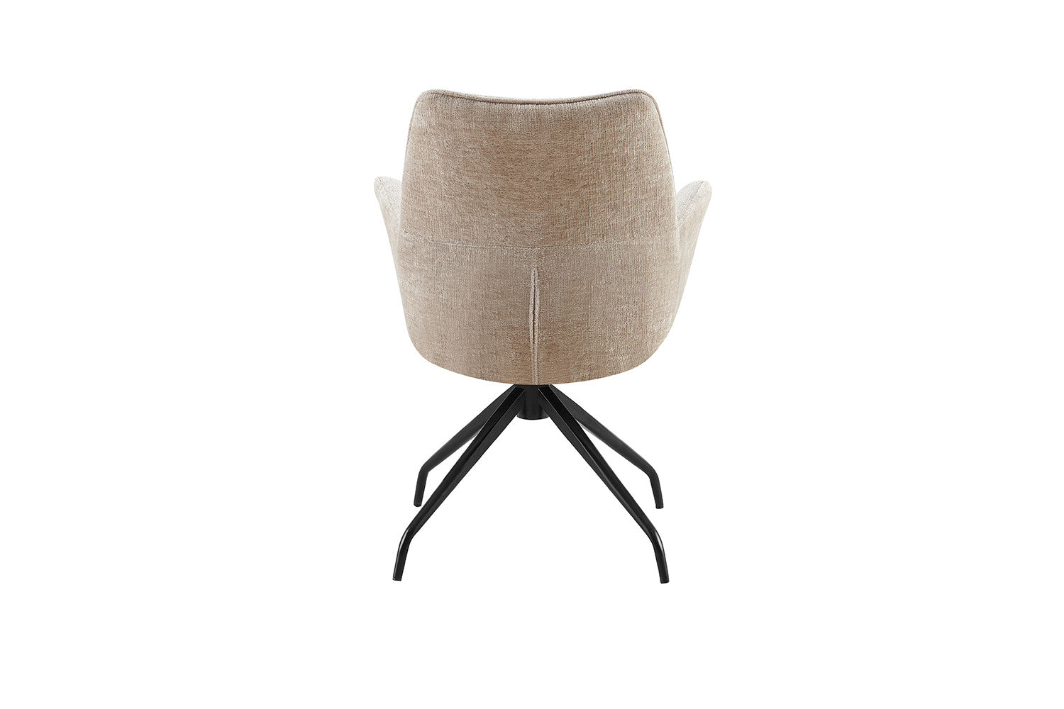 Rousseau - Stoel Lamor - Stof Zand - 86x62.5x61.5 cm
