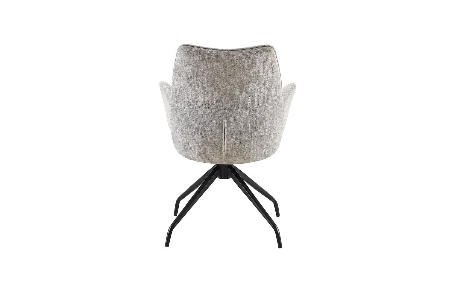 Rousseau - Stoel Lamor - Stof Grijs - 86x62.5x61.5 cm