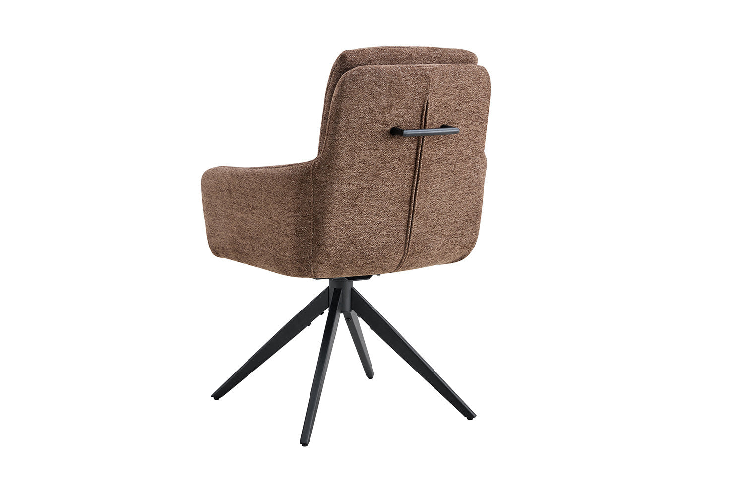 Rousseau - Stoel Lisold - Stof Bruin - 93x59x65 cm