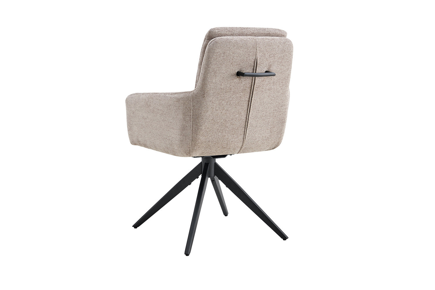Rousseau - Stoel Lisold - Stof Lichtgrijs - 93x59x65 cm