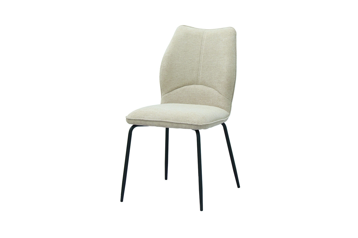 Rousseau - Stoel Lara Stof Ecru - 88x47x60 cm