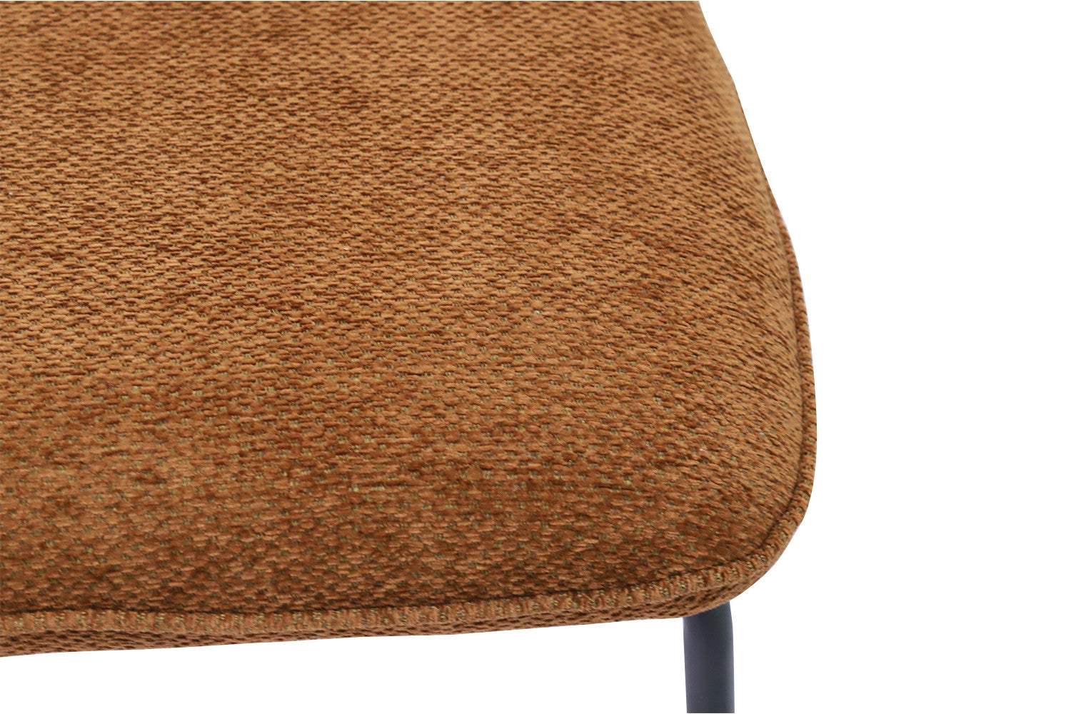 Rousseau - Chaise Lara Tissu Rouille - 88x47x60 cm
