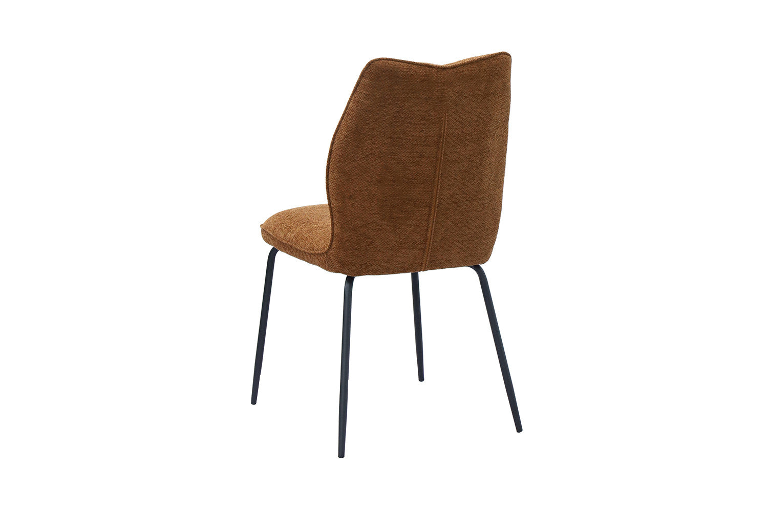 Rousseau - Chaise Lara Tissu Rouille - 88x47x60 cm