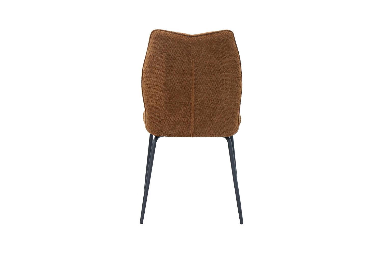 Rousseau - Chaise Lara Tissu Rouille - 88x47x60 cm