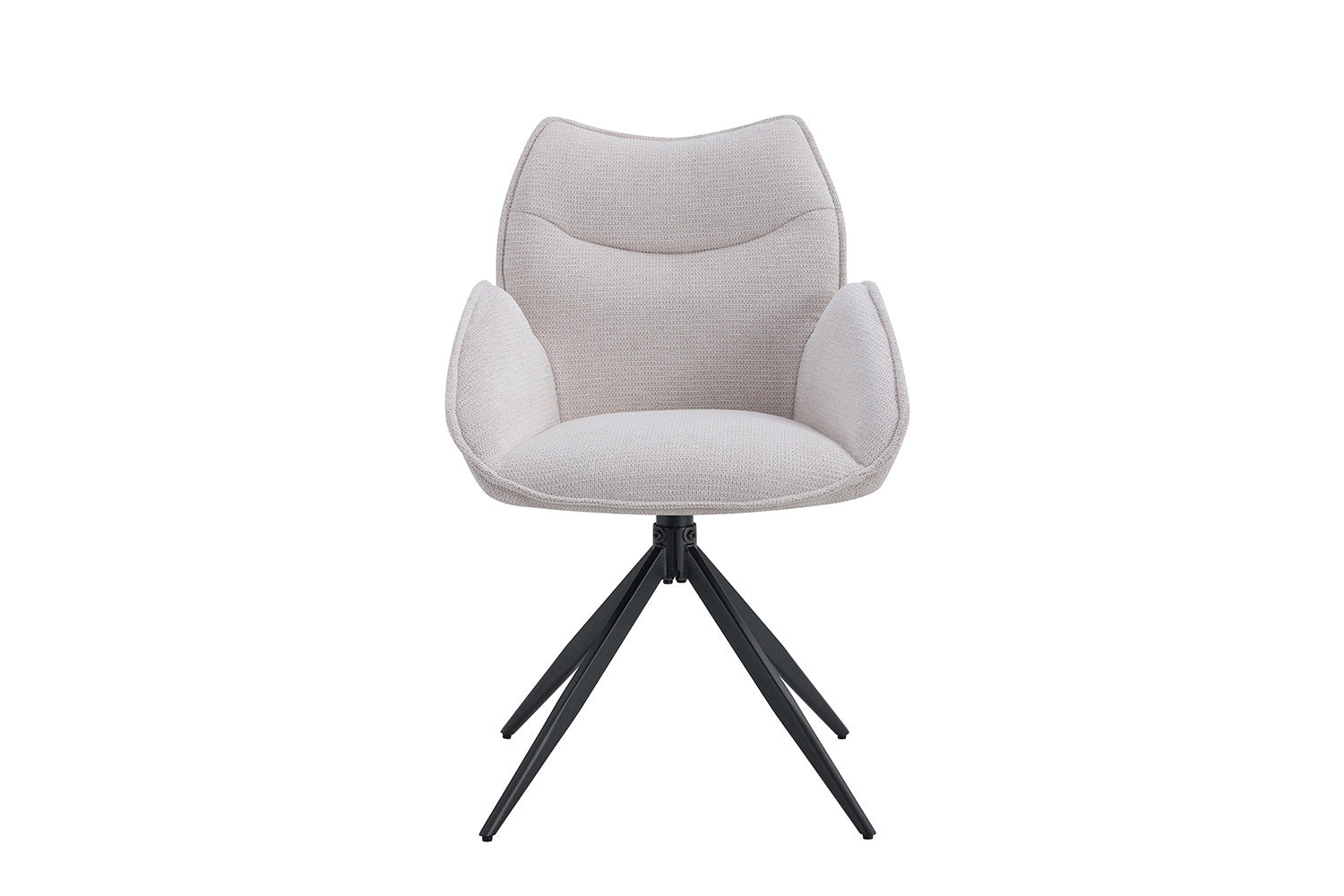Rousseau - Stoel Mahi - Stof Beige - 90x59.5x66 cm