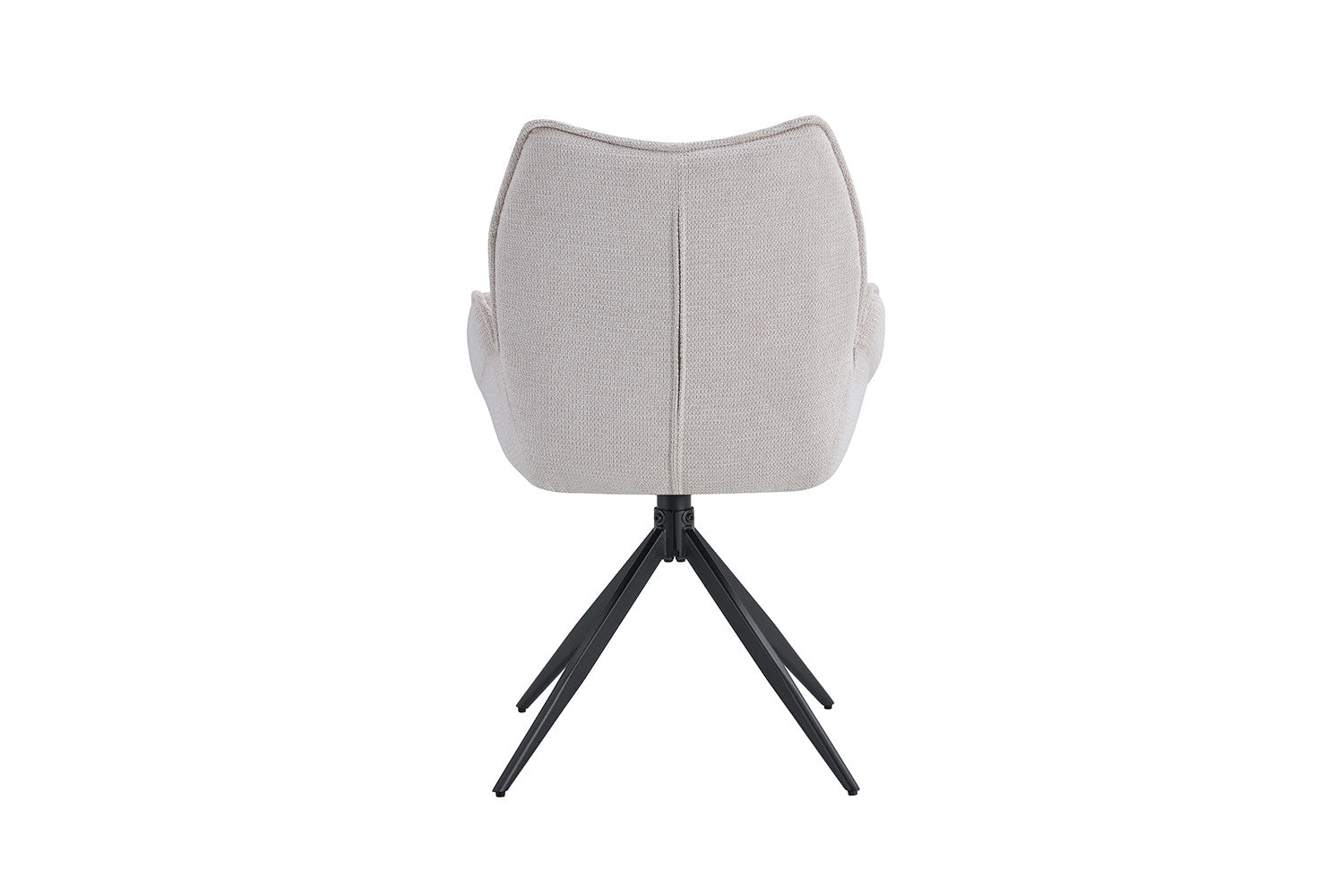 Rousseau - Stoel Mahi - Stof Beige - 90x59.5x66 cm
