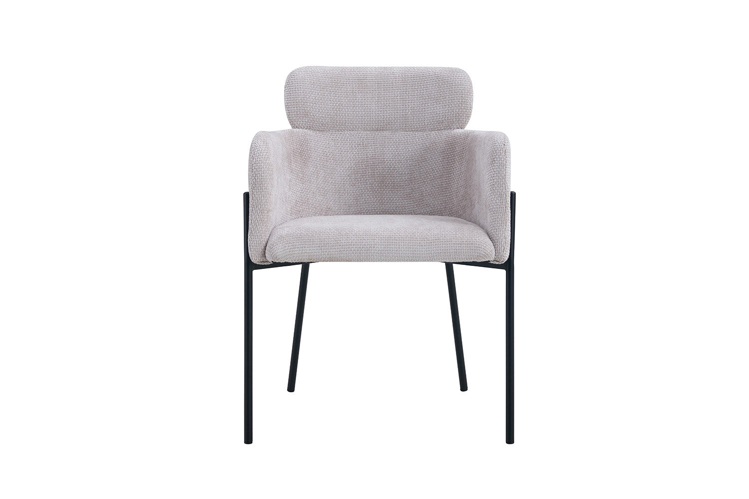 Rousseau - Stoel Naomi Stof Beige - 83x60.5x60 cm