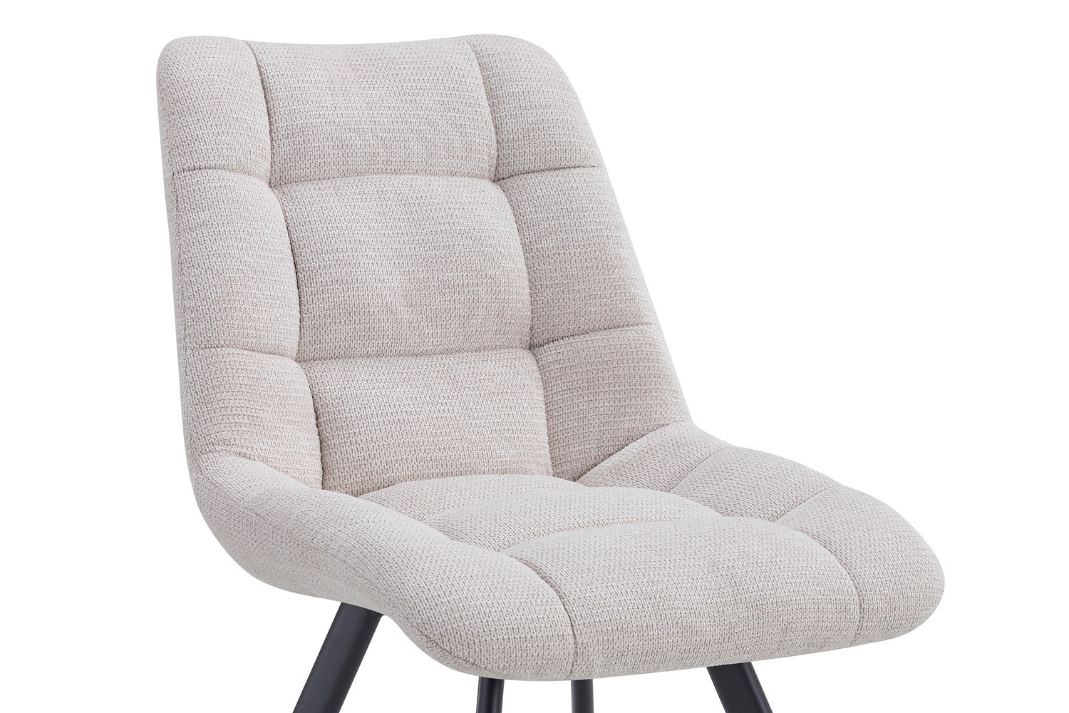 Rousseau - Stoel Lizzy Stof Beige - 88.5x52x61.5 cm