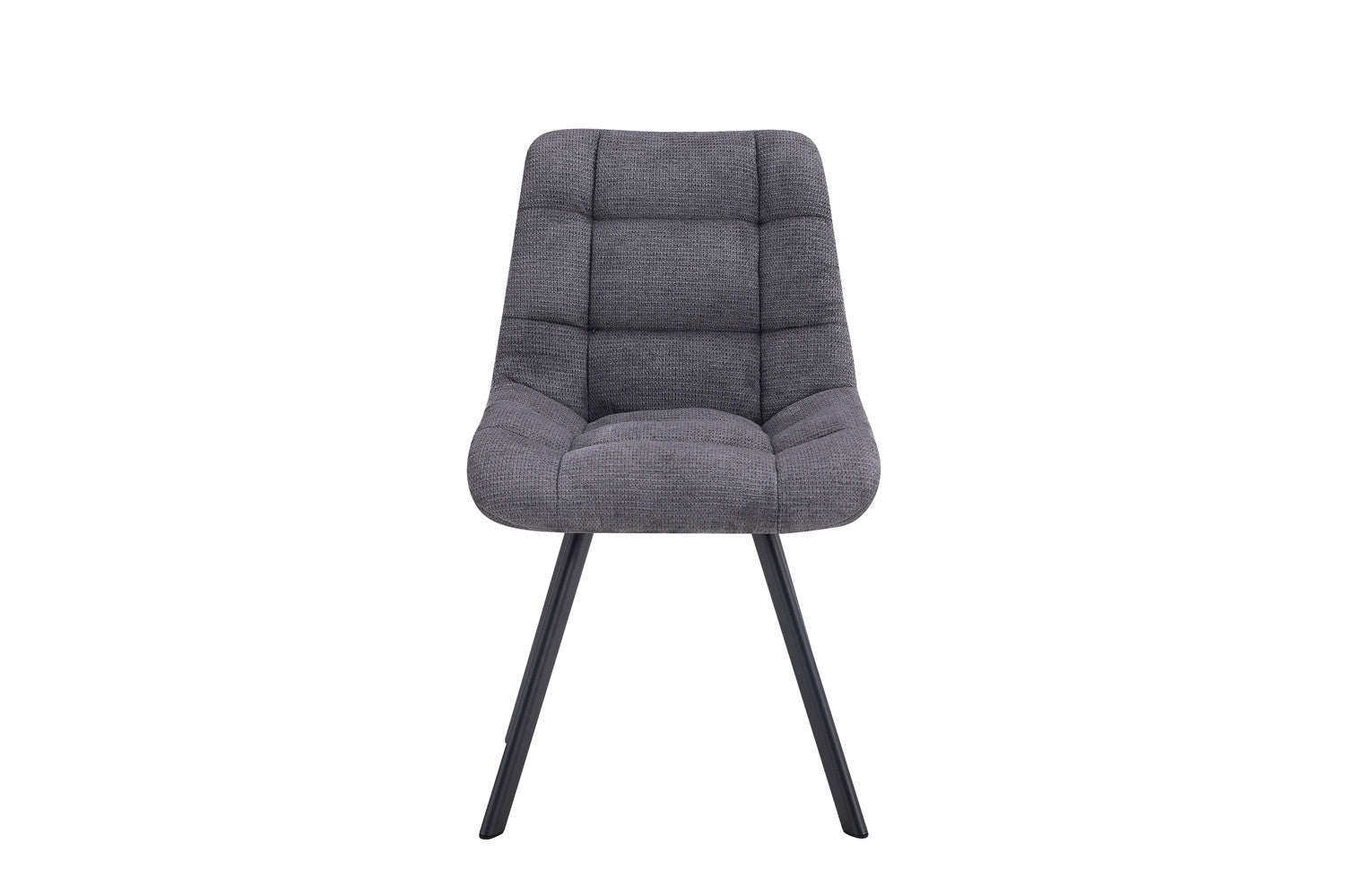 Rousseau - Stoel Lizzy Stof Donkergrijs - 88.5x52x61.5 cm