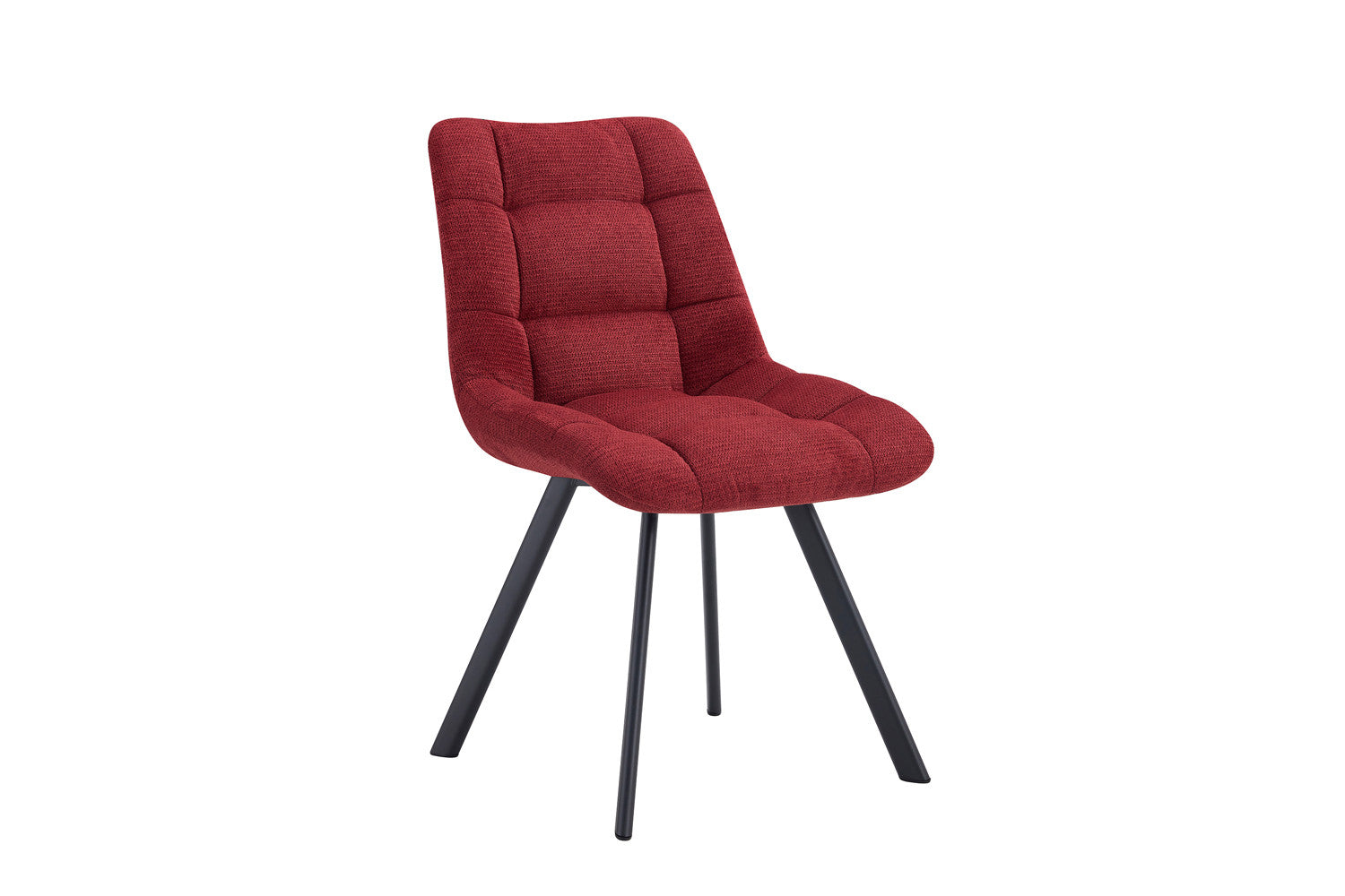 Rousseau - Stoel Lizzy Stof Rood - 88.5x52x61.5 cm