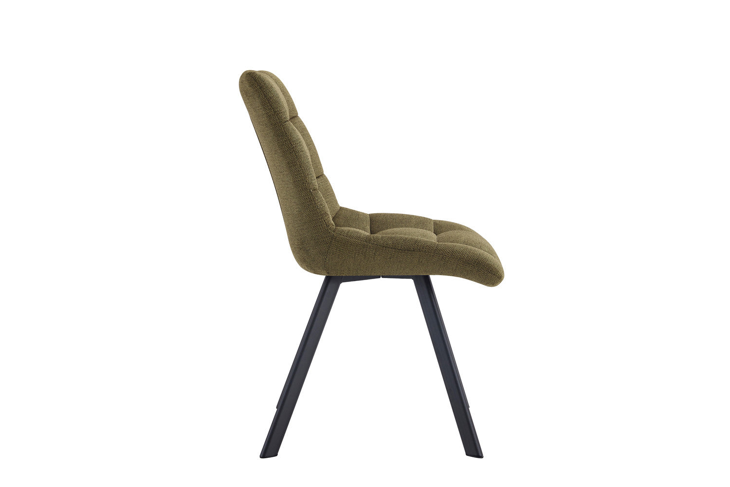 Rousseau - Stoel Lizzy Stof Groen - 88.5x52x61.5 cm
