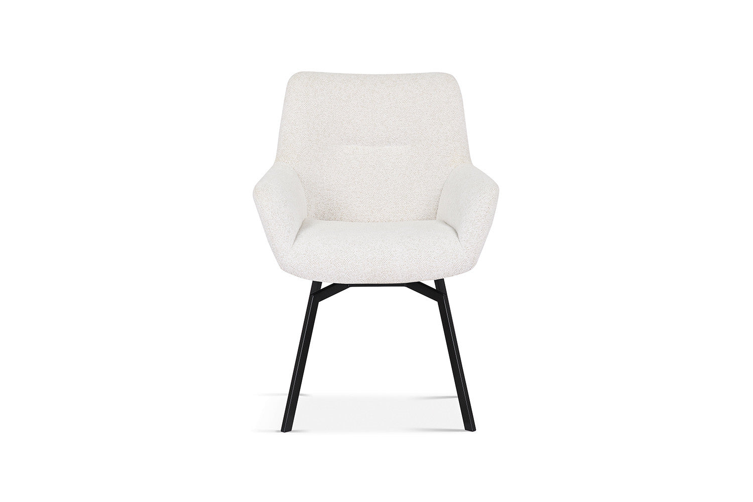 Rousseau - Stoel Modest - Stof Teddy Ecru - 84x63x63 cm
