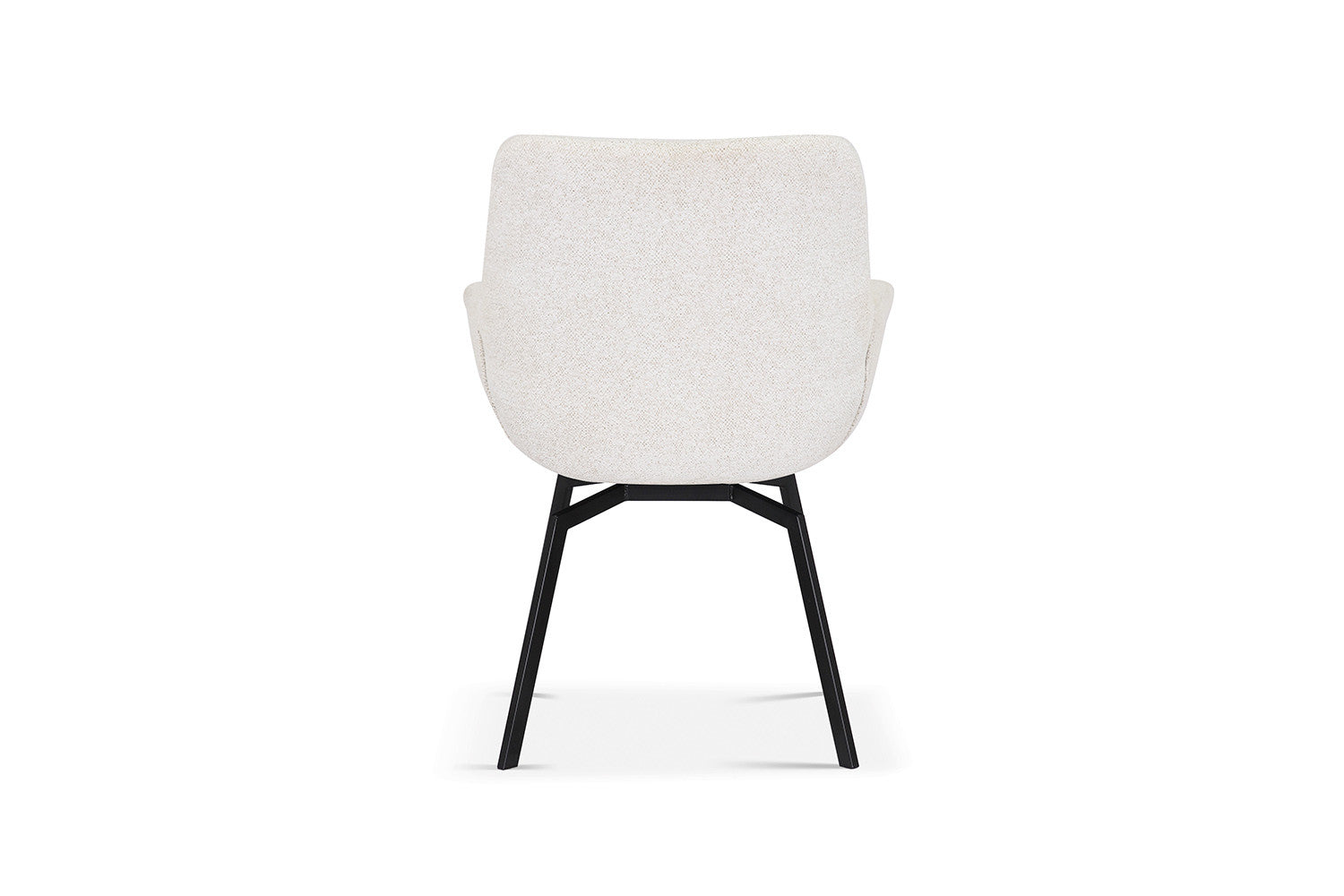 Rousseau - Stoel Modest - Stof Teddy Ecru - 84x63x63 cm