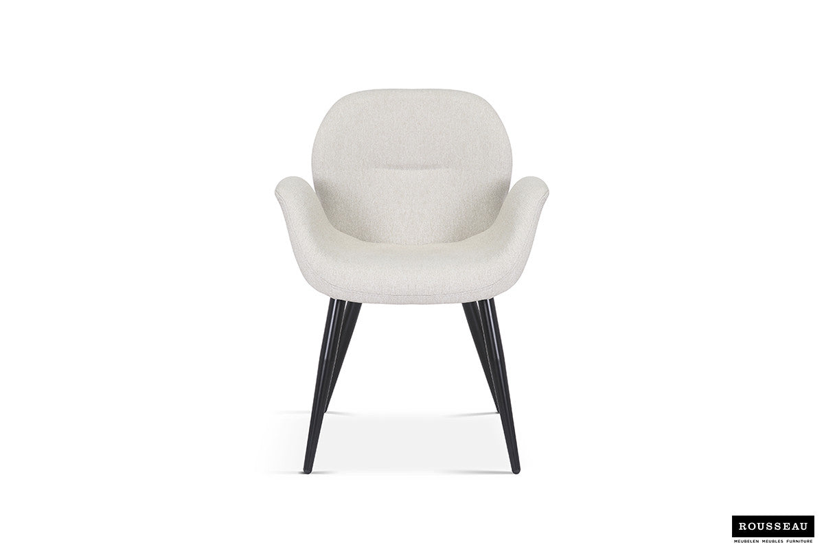 Rousseau - Stoel Maxim Stof Beige - 85x64x60 cm