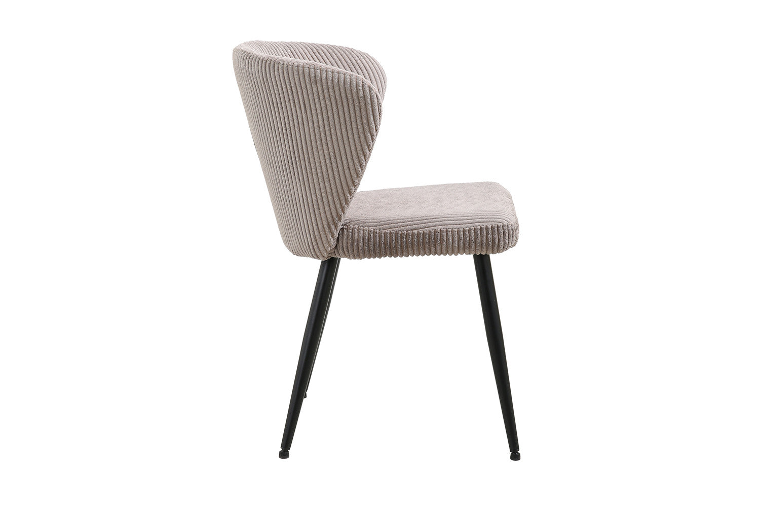 Rousseau - Stoel Tornado Corduroy Zand - 79x54x55 cm