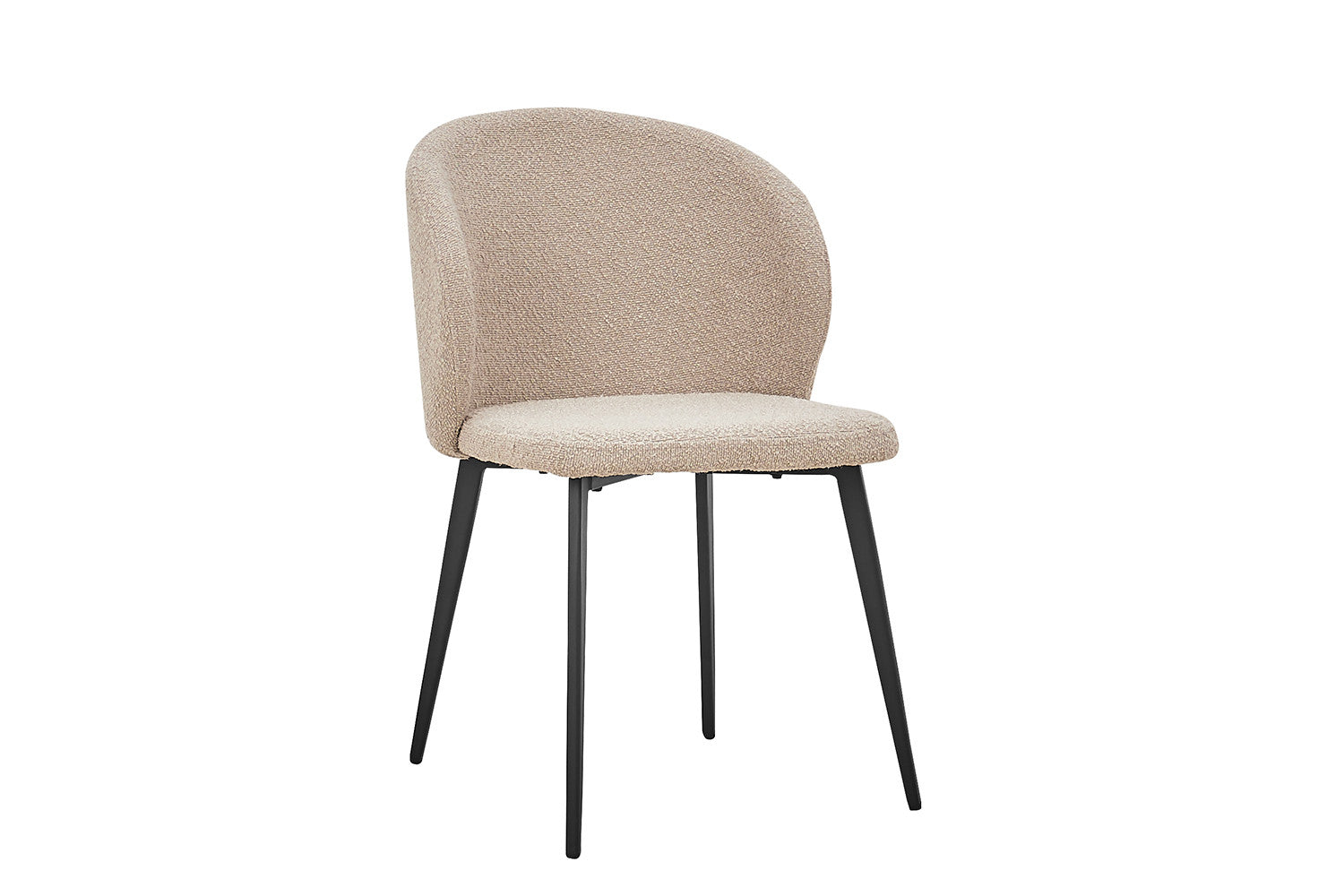 Rousseau - Stoel Toledo Boucle - Zand - 80x51x55 cm