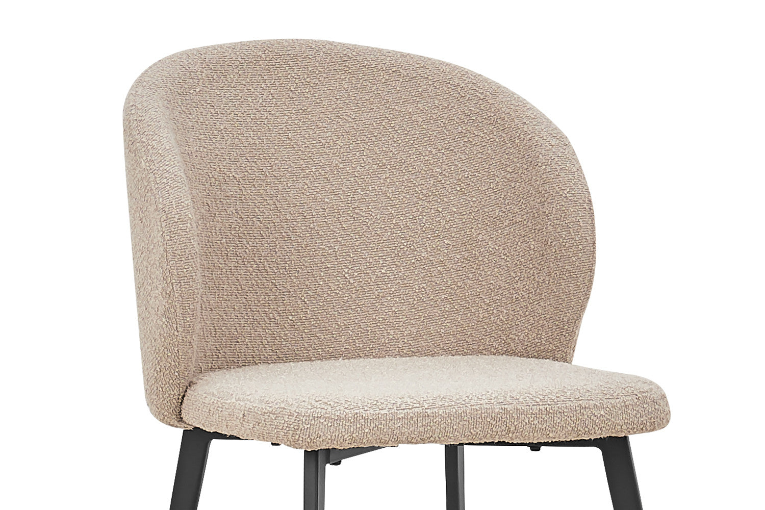 Rousseau - Stoel Toledo Boucle - Zand - 80x51x55 cm