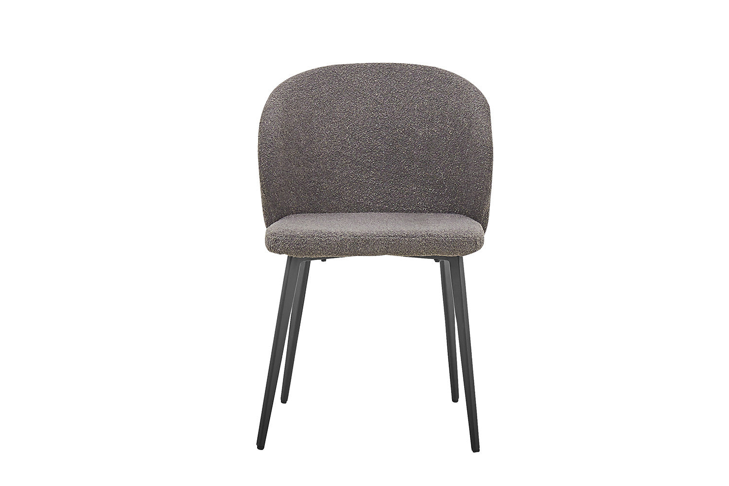 Rousseau - Stoel Toledo Boucle - Grijs - 80x51x55 cm